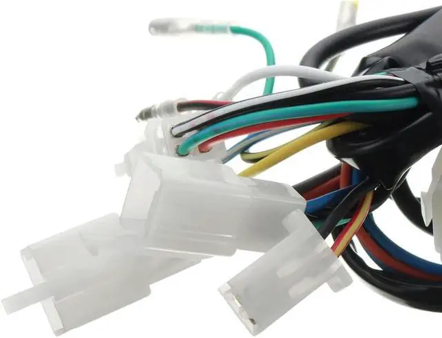 Alt view image 5 of 5 - Furulu 1 Piece Motrocycle Electric Start Wiring For 47cc 49cc 50cc 70cc 90cc 110cc 125cc