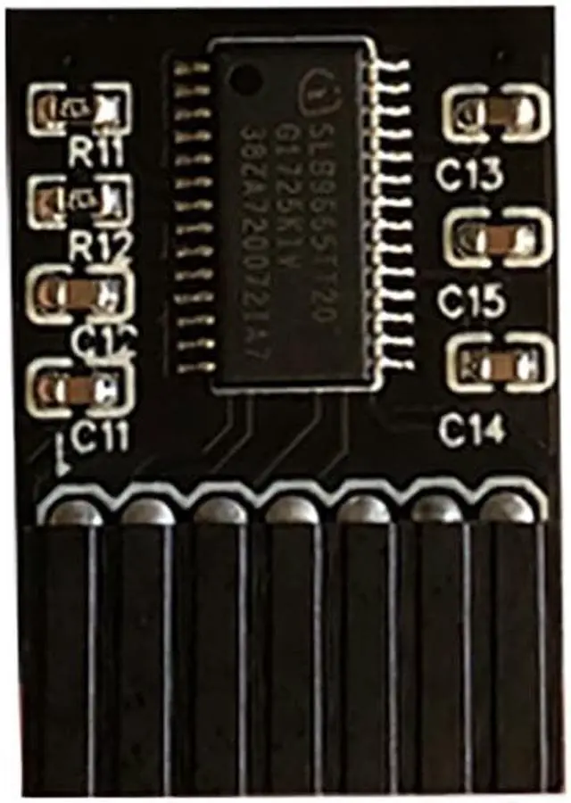 Alt view image 2 of 6 - 1PC TPM 2.0 Security Module For ASUS Motherboard 14 Pin LPC Card Windows 11