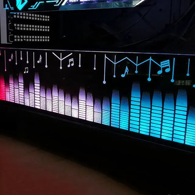 Alt view image 3 of 7 - Acaigel RGB Backplate For Graphics Card GPU and Gaming Pc Case ARGB LED Light Aura
