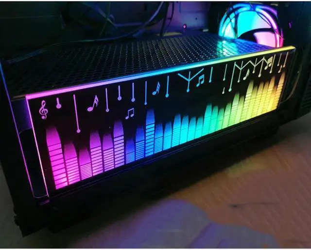 Alt view image 6 of 7 - Acaigel RGB Backplate For Graphics Card GPU and Gaming Pc Case ARGB LED Light Aura