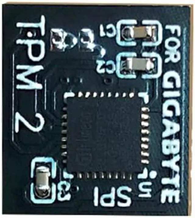 Alt view image 2 of 5 - TPM 2.0 Security Module Supports Version 2.0 WIN11 System Upgrade For Gigabyte 12PIN SPI