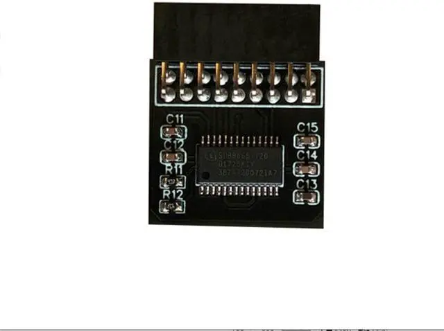 Alt view image 2 of 6 - TPM 2.0 Security Module Board For ASROCK 18PIN LPC Motherboard Windows 11