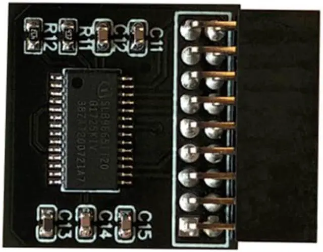 Alt view image 5 of 6 - TPM 2.0 Security Module Board For ASROCK 18PIN LPC Motherboard Windows 11