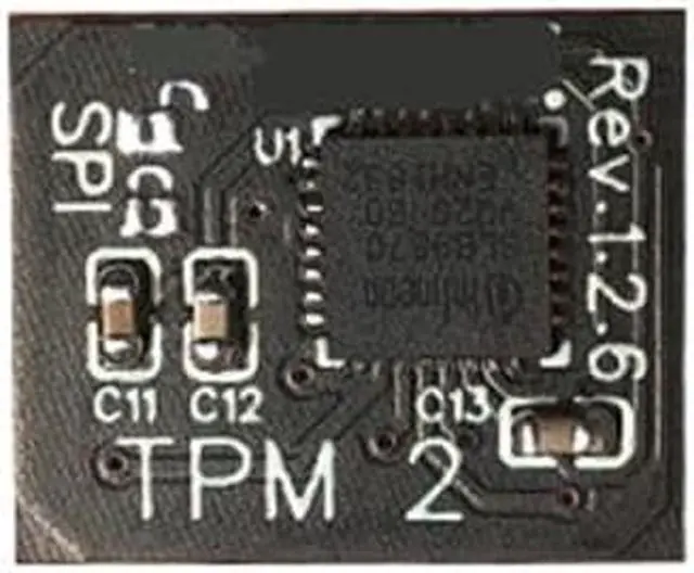 Alt view image 2 of 5 - TPM 2.0 Security module Trusted Platform Module For MSI 12PIN SPI MS-4462