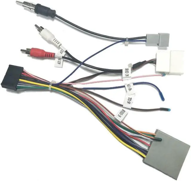 Alt view image 2 of 6 - 20 PIN Wiring Android Power Cable Harness Connector Adapter For CRV Car Stereo