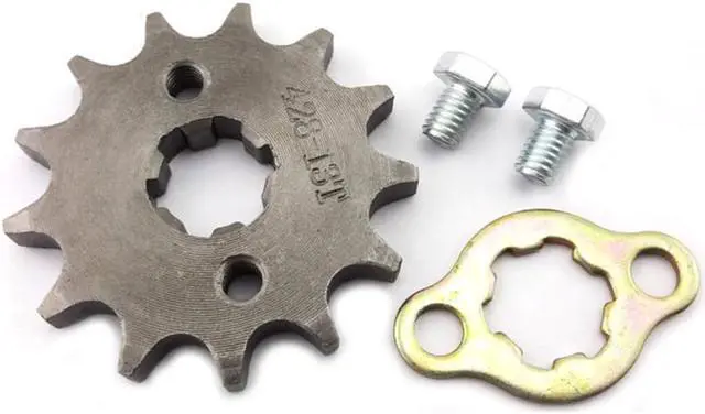 Alt view image 3 of 5 - Yingshan 428 13 T Tooth 17mm Front Engine Sprocket For 50cc 70cc 90cc 110cc 125cc Taotao Dirt Pit Bike ATV Quad Buggy Scooter Motorcycle