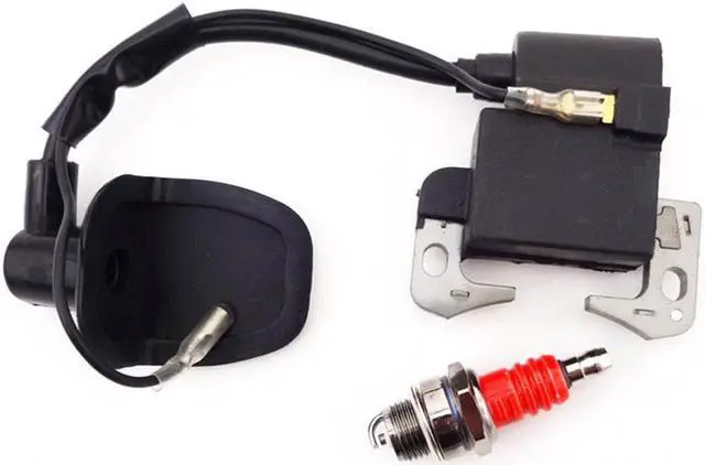 Alt view image 4 of 6 - Paiying Spark Plug & Ignition Coil for 47cc 49cc Mini Moto Dirt Quad ATV Pocket Bike Minimoto Motorcycle