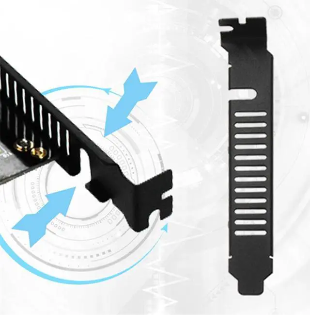 Alt view image 4 of 5 - M.2 NVME to PCIE 3.0 X4 Adapter Card 40Gbps Expansion Riser