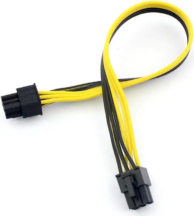 Alt view image 3 of 7 - Paiying 10pcs PCIE PCI Express 6 to 6 Pin Male Graphics Video Card Power Cable Connector