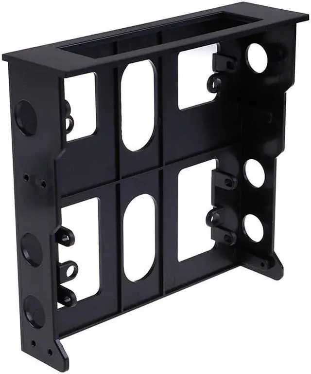 Alt view image 2 of 6 - 3.5" to 5.25" Drive Bay Computer PC Case Adapter Mounting Bracket USB Hub Floppy Harddisk Boxs