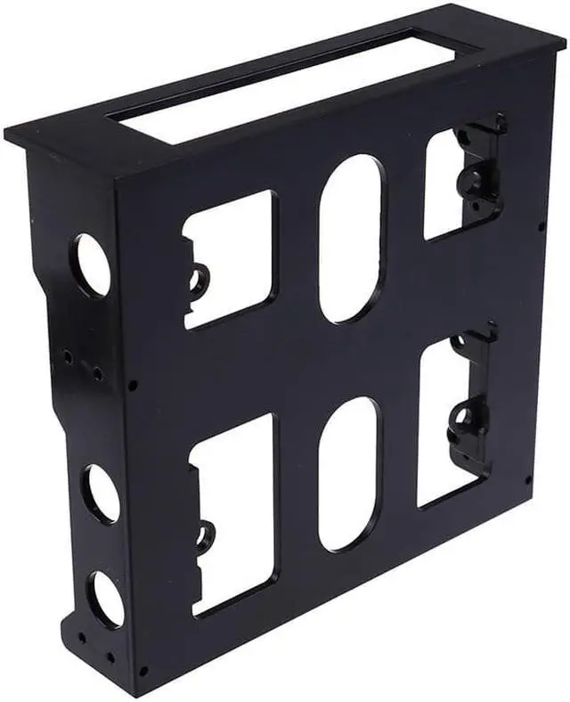 Alt view image 4 of 6 - 3.5" to 5.25" Drive Bay Computer PC Case Adapter Mounting Bracket USB Hub Floppy Harddisk Boxs