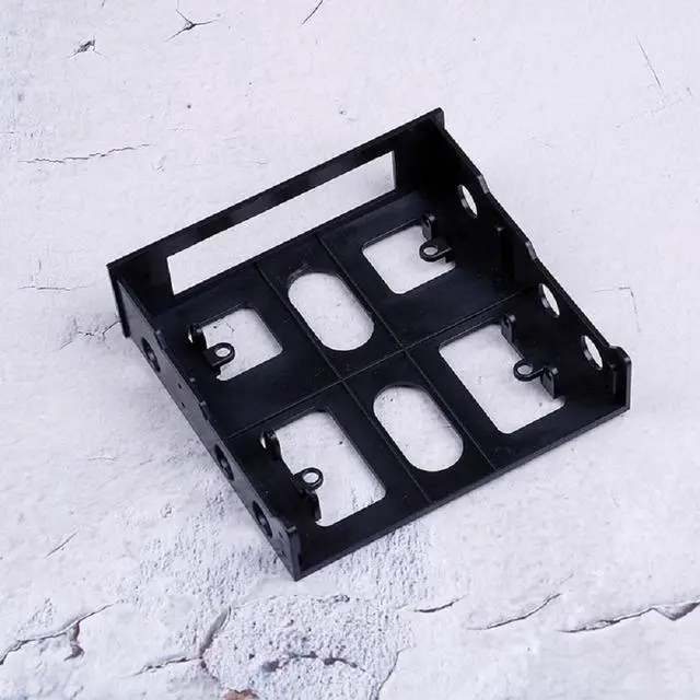 Alt view image 6 of 6 - 3.5" to 5.25" Drive Bay Computer PC Case Adapter Mounting Bracket USB Hub Floppy Harddisk Boxs
