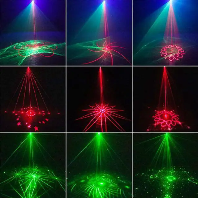 Alt view image 2 of 5 - 240 Pattern RGB Laser LED Stage Light Projector for  Party KTV Club DJ Lights