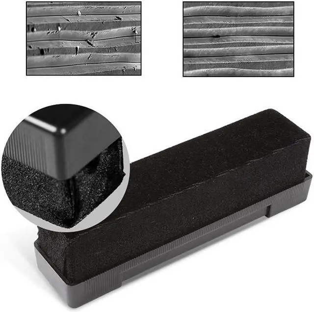 Alt view image 6 of 7 - Acaigel Portable 3 in 1 Vinyl Record Cleaning Brush Set Stylus Velvet Anti-static Cleaner Kit