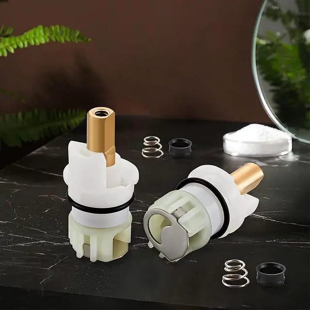 Alt view image 4 of 6 - RP25513 Faucet Stem Assembly Fits for Delta Roman Two-Handle Faucet Repair Kit