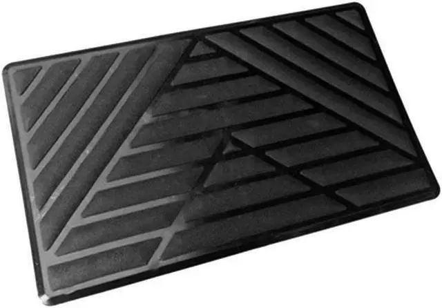 Main image of Acaigel Black Car Carpet Pad Foot Mat Pedal Patch Cover 25 x 15 cm Car Foot Pad Car Mat