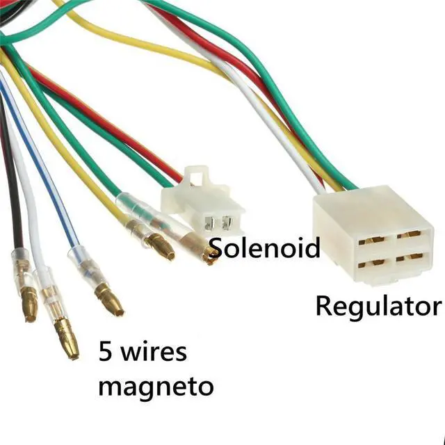 Alt view image 4 of 5 - Acaigel Electric Wiring Harness For Chinese 50cc 70cc 90cc 110cc 125cc ATV Quad Pit Bike