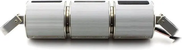 Alt view image 5 of 7 - FYUU Bluetooth Motorcycle Handlebar Audio Amplifier Stereo Speaker System MP3 USB/TF