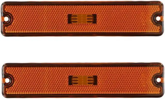 Main image of Acaigel 2Pcs Front Bumper Side Marker Light For Jeep Wrangler YJ 1987-1995
