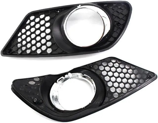 Alt view image 2 of 5 - Acaigel 2pcs Fog Light Grille Cover A2048850253 For Mercedes-Benz C300 C350 2008-2011