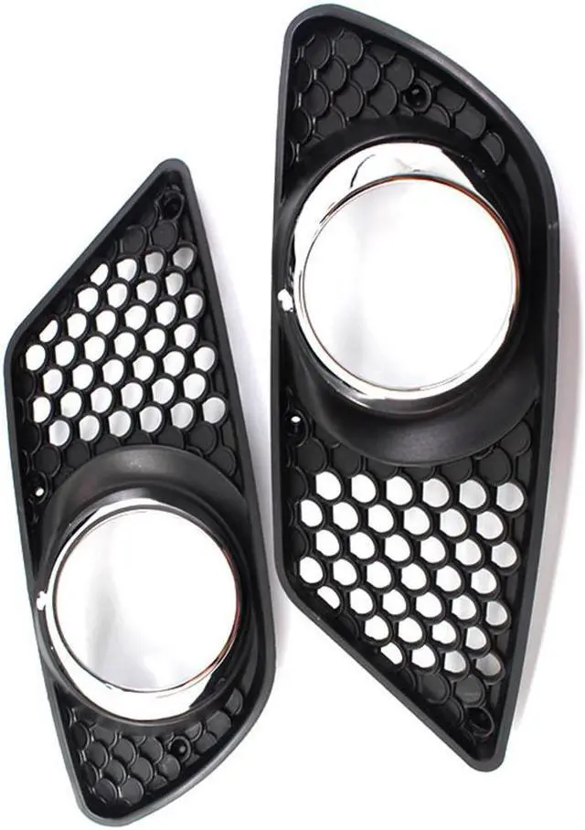 Alt view image 4 of 5 - Acaigel 2pcs Fog Light Grille Cover A2048850253 For Mercedes-Benz C300 C350 2008-2011