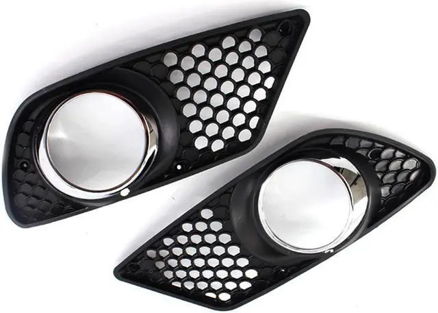 Alt view image 3 of 5 - Acaigel 2pcs Fog Light Grille Cover A2048850253 For Mercedes-Benz C300 C350 2008-2011