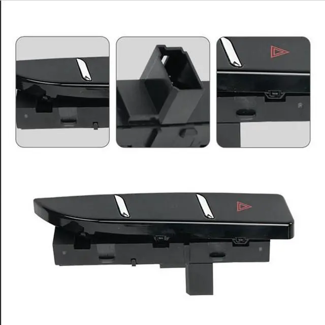 Alt view image 4 of 5 - Acaigel 84144313 Car Hazard Warning Switch For Cadillac Xts 2013-2019