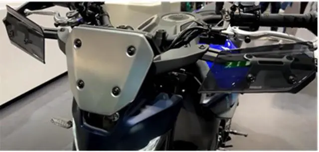 Alt view image 4 of 5 - Acaigel Motorcycle Handguards Protection Covers Deflector For Yamaha Mt09 Mt-09 Sp 2024