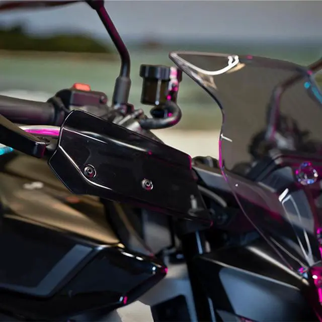 Alt view image 3 of 5 - Acaigel Motorcycle Handguards Protection Covers Deflector For Yamaha Mt09 Mt-09 Sp 2024