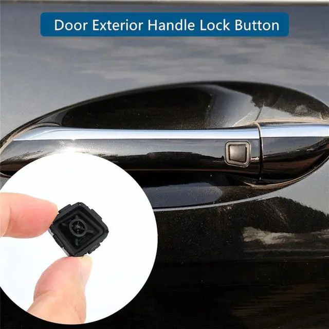 Alt view image 5 of 5 - LH&RH Outside Door Handle Button Cover For Mercedes Benz S R CL ML GL Class