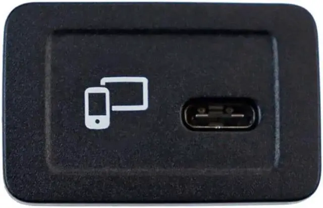 Alt view image 6 of 6 - Yingshan Center Console Type-C Hub Charging Port Unit For Mercedes A-Class W177 2019-2023