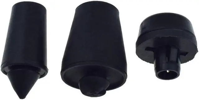 Alt view image 6 of 6 - Yingshan 3PCS Rear Damping Stopper Block Tailgate Rubber Buffer For Toyota RAV4 2009-2012
