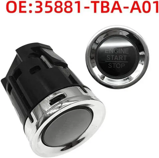 Main image of Paiying Car Start Switch Ignition Button For Honda Civic CR-V Accord Odyssey 35881TBAA01