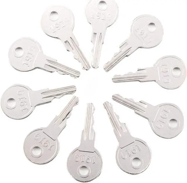 Alt view image 6 of 6 - Yingshan 10PCS Golf Cart Keys For EZGO Carts RXV TXT Medalist Marathon 1982+