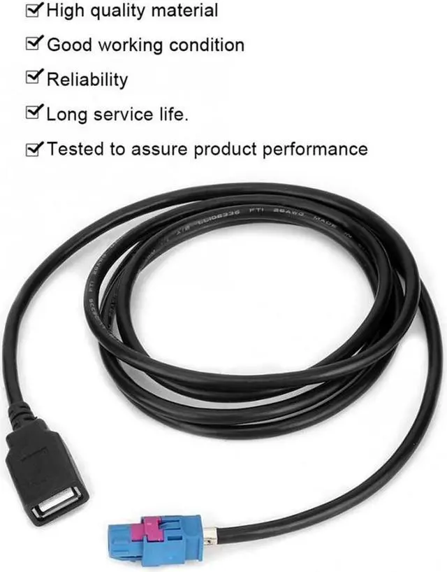 Main image of Yingshan Car Host  USB Cable For Peugeot 206 207 307 308 407 408 508 607 Citroen C2 C3 C4 C5 C6 RCC Host
