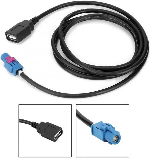 Alt view image 2 of 5 - Yingshan Car Host  USB Cable For Peugeot 206 207 307 308 407 408 508 607 Citroen C2 C3 C4 C5 C6 RCC Host