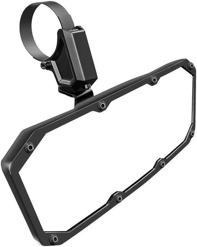 Alt view image 6 of 6 - Yingshan 1.75-2Inch Universal Rear View Center Mirror For Polaris RZR Kawasaki Mule Teryx