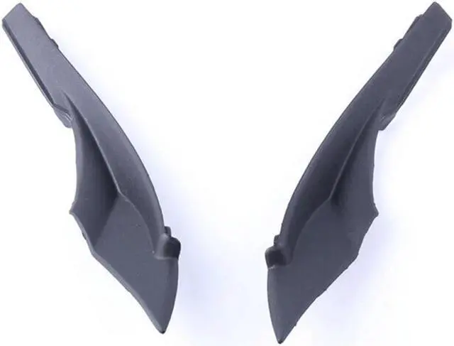 Alt view image 2 of 6 - Yingshan 2Pcs Front Windshield Cowl Trim Cover Panel For Mitsubishi Lancer Evo 2008-2017