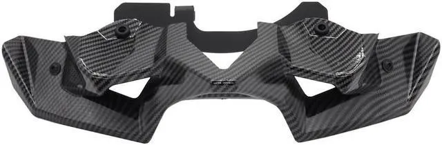 Alt view image 4 of 7 - Yingshan Motorcycle Front Spoiler Winglet Aerodynamic Wing Fit For KAWASAKI Z900 2020-22
