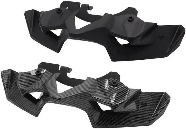 Alt view image 3 of 7 - Yingshan Motorcycle Front Spoiler Winglet Aerodynamic Wing Fit For KAWASAKI Z900 2020-22