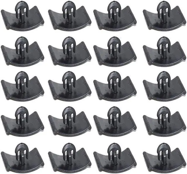 Alt view image 3 of 7 - Yingshan 20PCS Bonnets Insulation Mounting Clips 1162488 for Opel ASTRA