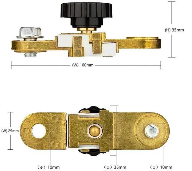 Main image of Yassdwbn DC12V Battery Disconnect Cut Off Isolator Master Kill Switch For Auto Car RV ATV