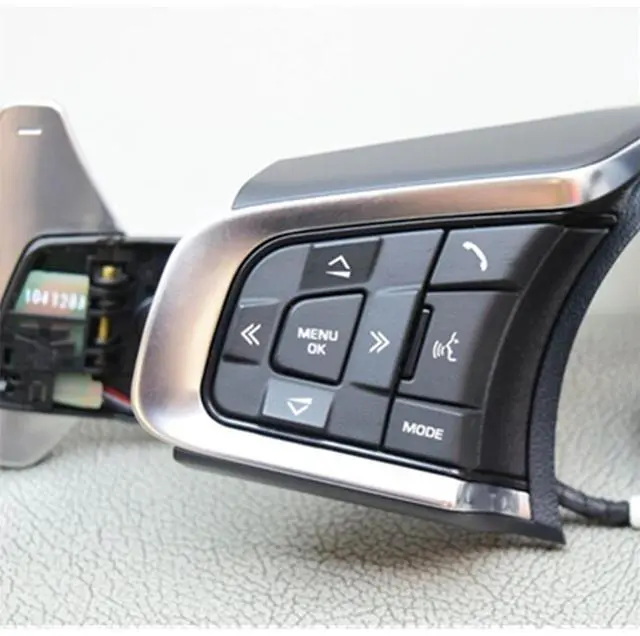 Alt view image 5 of 5 - Yassdwbn Left Steering Wheel Audio Volume Control Switch Fit For Jaguar XFL XEL XE F-PACE