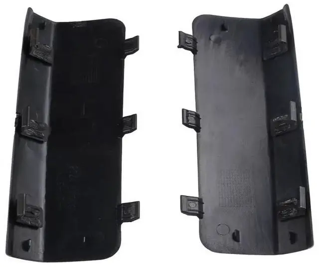 Alt view image 4 of 5 - Paiying 2Pc Left+Right Rear Bumper Tow Hook Cover For Mercedes-Benz ML-Class ML320 ML350