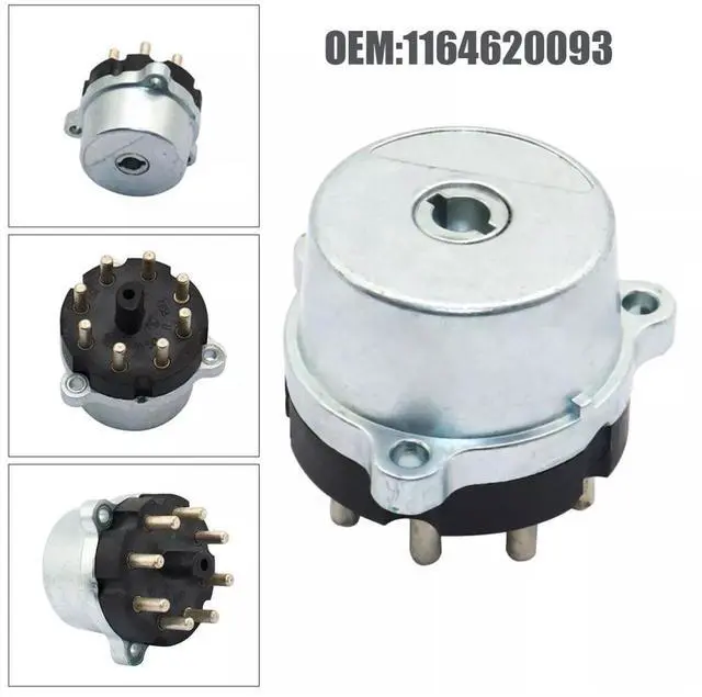 Alt view image 5 of 5 - Yingshan Ignition Switch 1164620093 For Mercedes Benz W108 W111 W114 W116 R107 W123