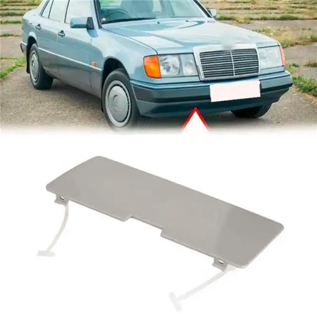 Alt view image 5 of 5 - Paiying Front Bumper Tow Hook Cover 1248800005  For Benz EClass W124 1984.02-1996.02