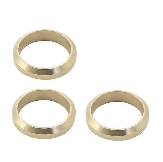 Alt view image 2 of 6 - Yingshan Copper Exhaust Gasket O Ring with Screws Set For Yamaha Snowmobile Nytro, Vector, Rage and Venture four stroke three cylinder models