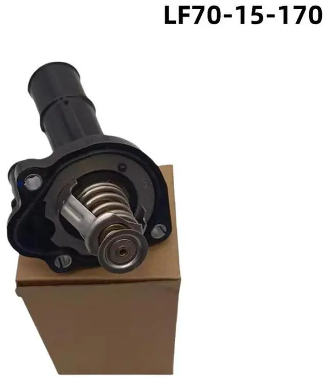 Alt view image 3 of 5 - Paiying Thermostat & Housing For 07-15 Mazda 3 BK BL 2.0 5 CR CW LF70-15-170, LF7015170