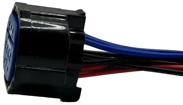 Alt view image 4 of 5 - Yassdwbn Halogen Headlight Connector Plug HP406-10021 For Hyundai Elantra 2017-2018