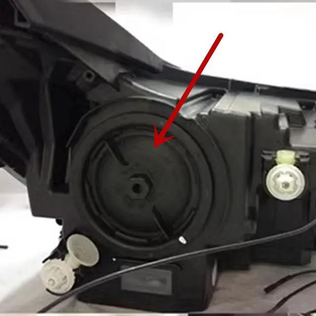 Alt view image 2 of 5 - Yassdwbn 1x Headlight Back Cap Headlamp Bulb Dust Cover For Cadillac XT5 2016-2019